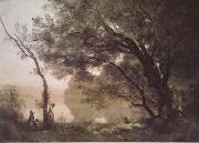 Jean Baptiste Camille  Corot Souvenir de Mortefontaine (mk11) oil painting picture wholesale